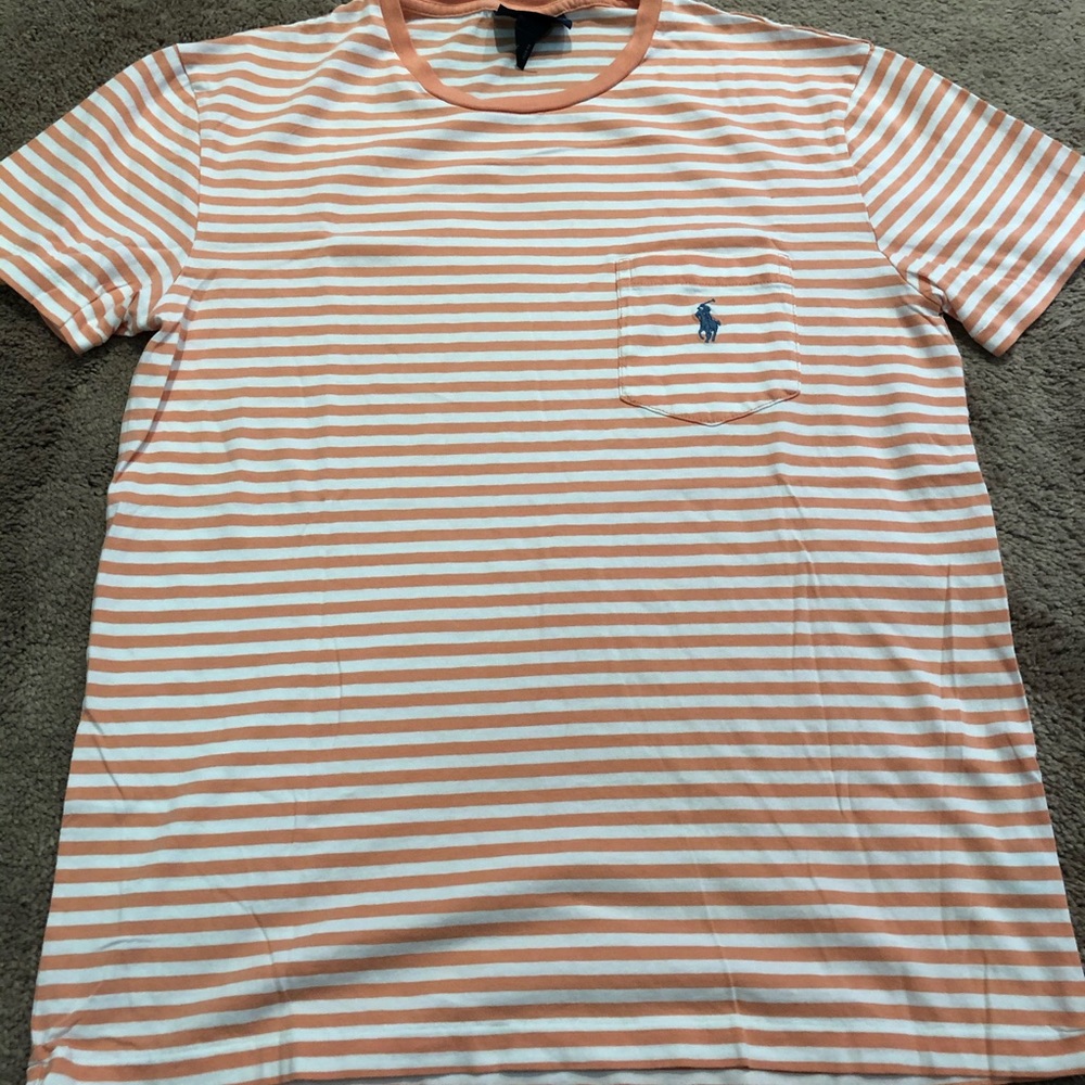 Men’s Polo Ralph Lauren Striped T Shirt Size Small